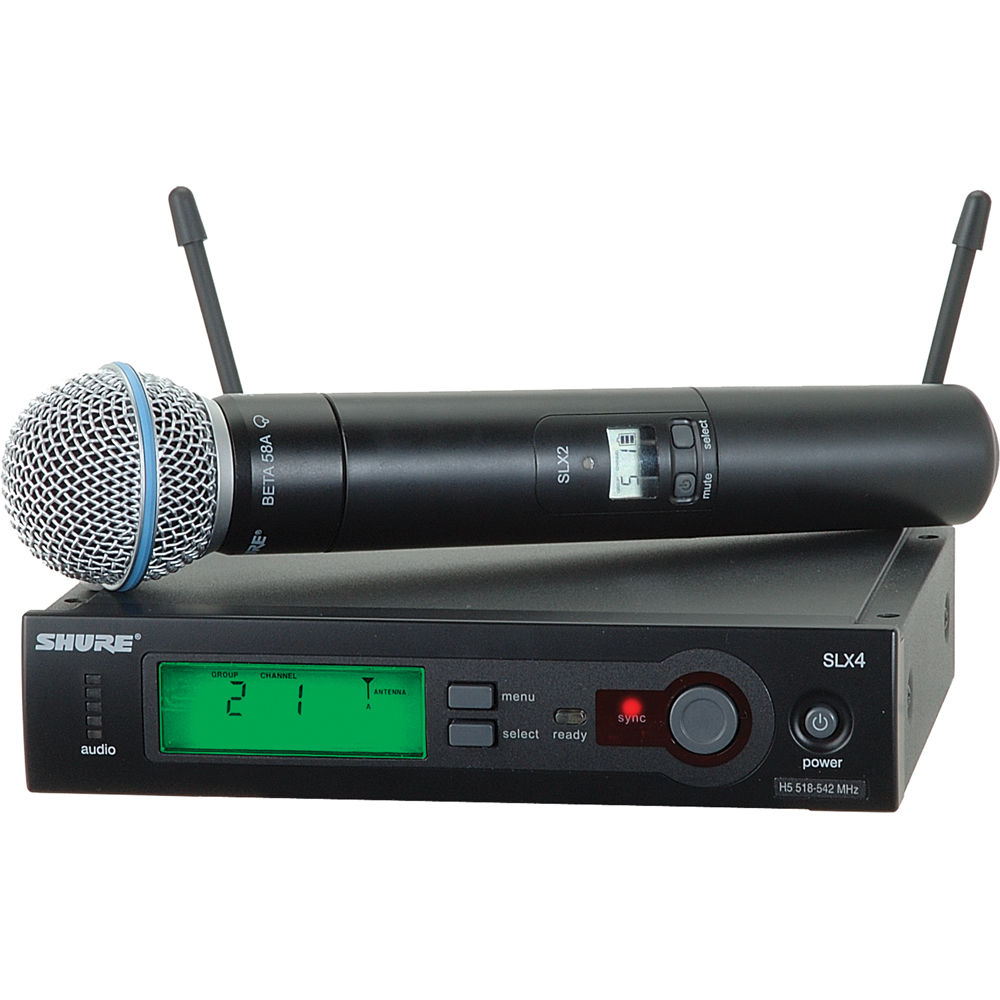 mikrofony - Shure SLX24/ beta58